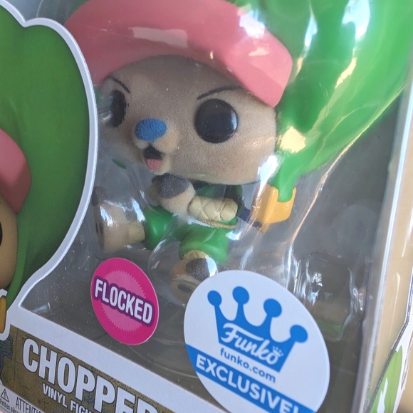 Funko Pop One Piece Flocked Exclusive Chopperemon Tony Tony Chopper NEW - Picture 8 of 8